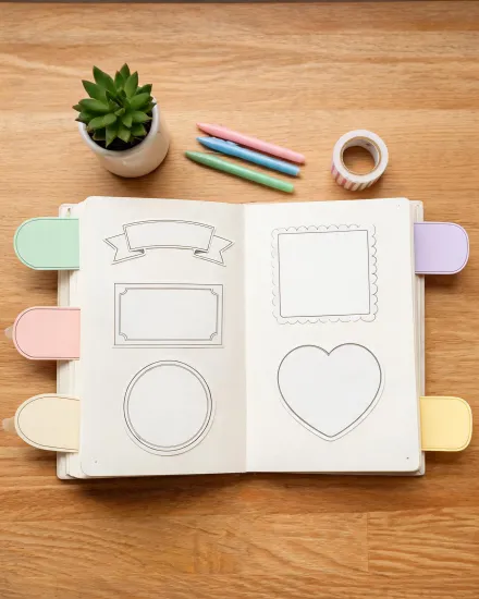Journaling supplies